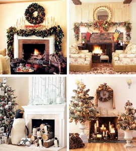 33 Mantel Christmas Decorations Ideas | Interior Design Ideas ...
